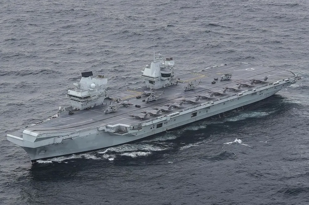 英軍「最強航母」伊莉莎白女王號完成準備　是否巡航南海受中國關注