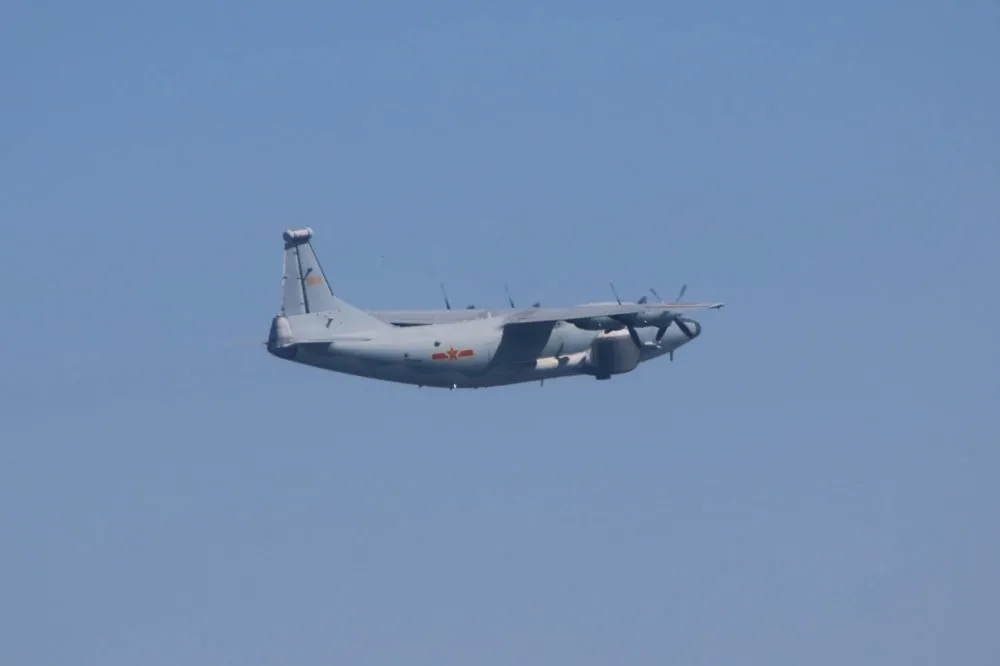 今年廣播驅離已達14次！　解放軍6日2架運8再闖我西南空域