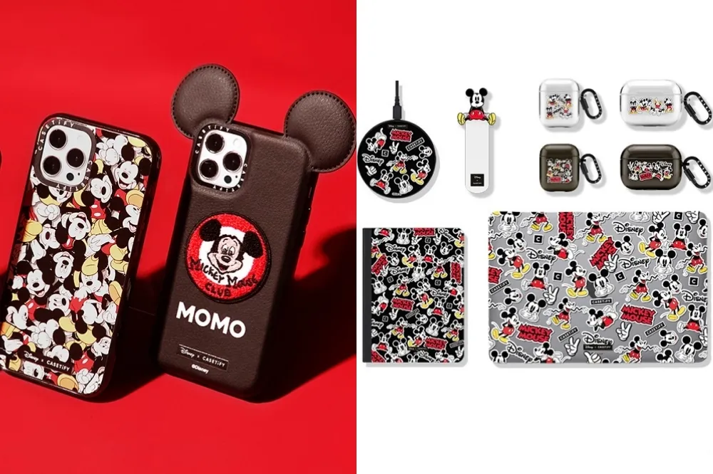 為你的 iPhone 穿新衣！CASETiFY ╳ 迪士尼聯名 1/20 推出多款米奇手機殼等電子配件