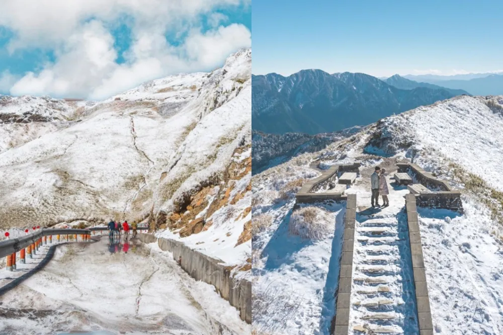 美到像國外！台灣冬天哪裡會下雪？賞雪景點報你知