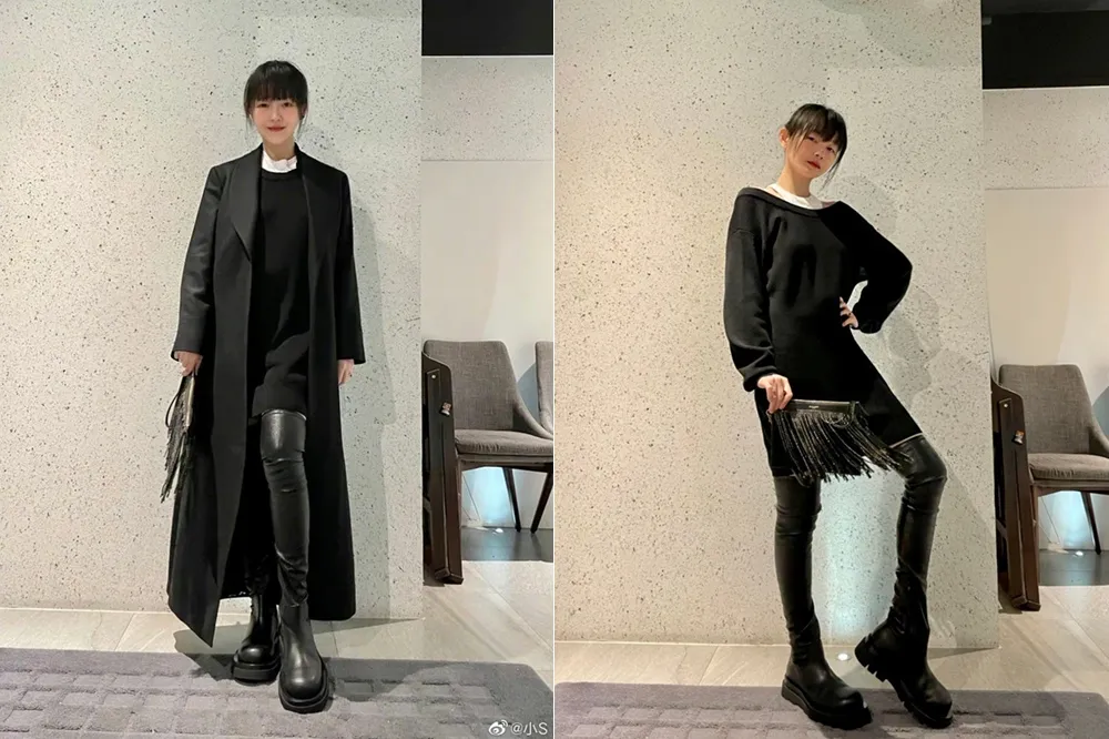 【小S驚嘆這是哪家少女】44歲大S瘦回紙片人　大秀筆直鉛筆腿
