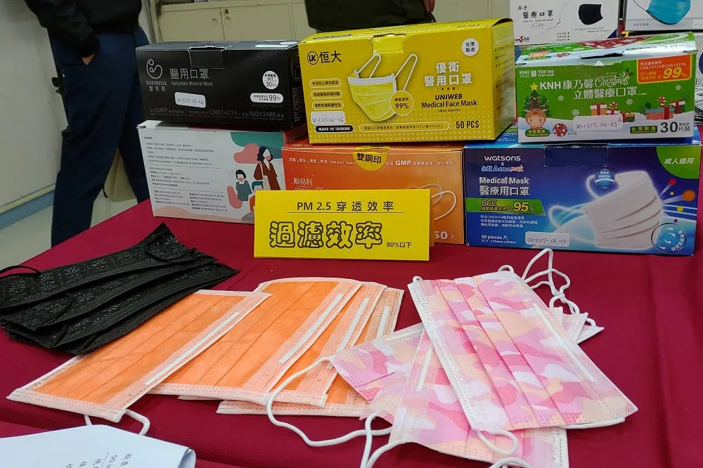 食藥署抽查彩色口罩皆合格　消基會自驗3件含鉛籲訂標準