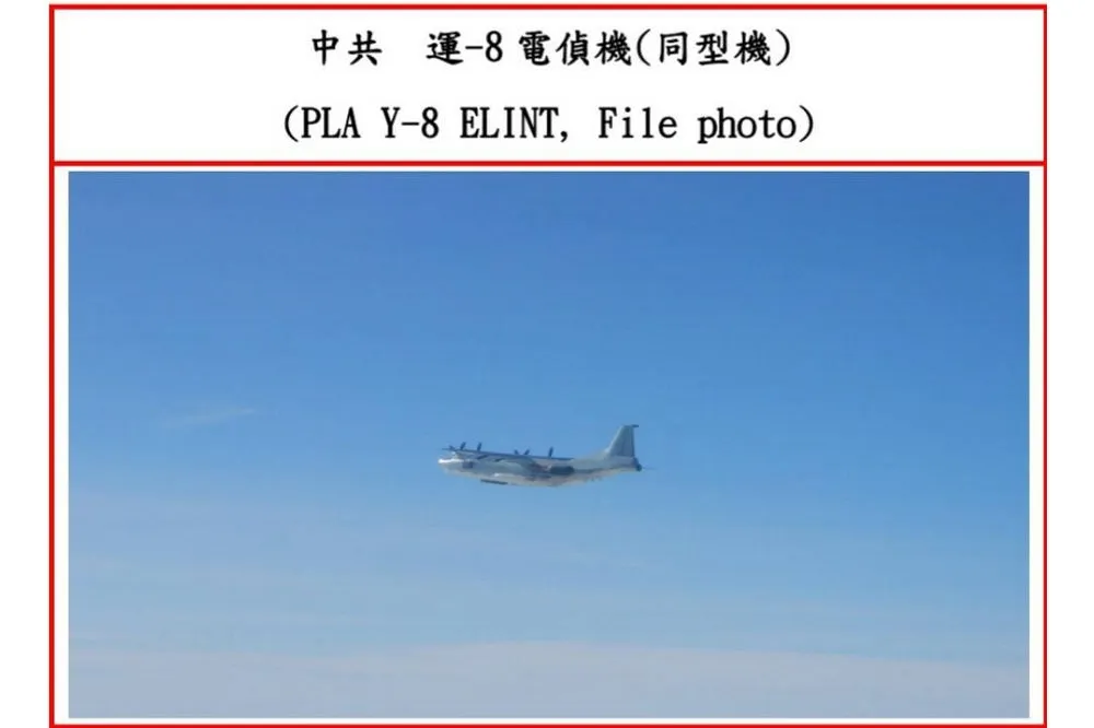 解放軍19日再闖我西南空域　出動運8電偵機、遠干機