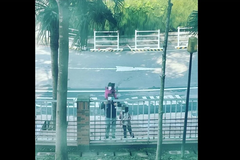 【桃醫鼻酸故事2】想抱兒女抱不到…　護理師PO隔窗照嘆：世上最遙遠距離