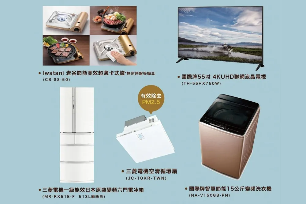 年終度假順便除舊布新！台北國賓飯店住一晚　超夯日本家電冰箱、洗衣機免費送