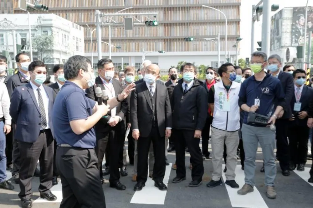 加速台南能源轉型 蘇貞昌與黃偉哲中央地方攜手建設沙崙智慧綠能科學城 