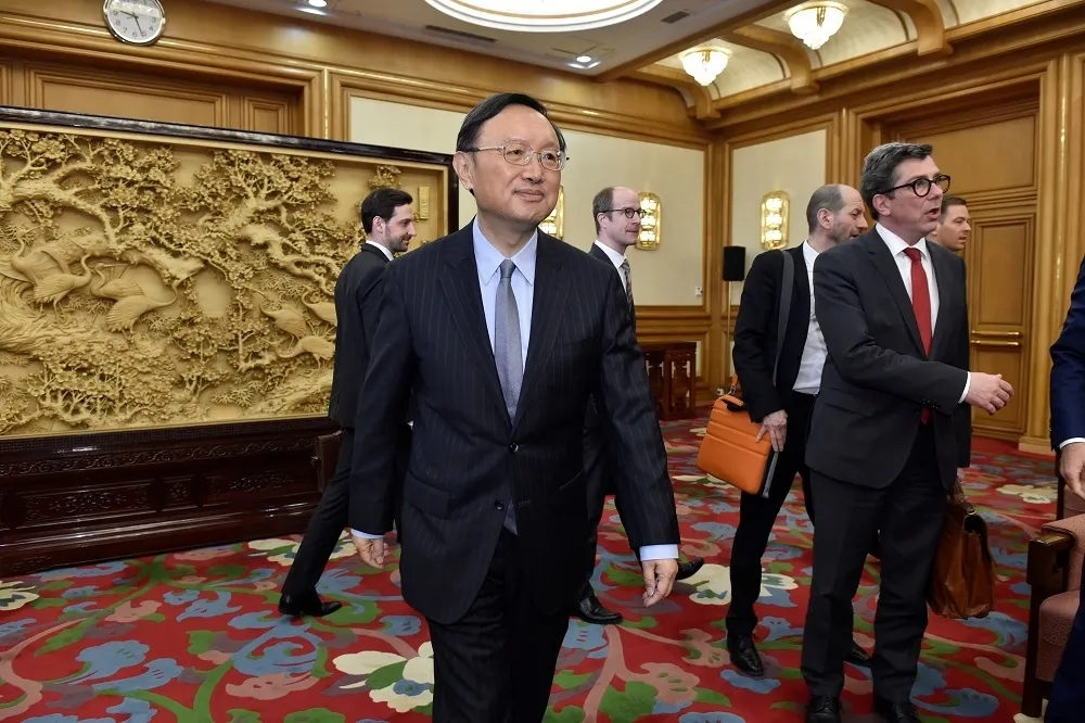 中共政治局委員楊潔篪籲美國不得觸犯台灣問題紅線　美國務院要「北京停止對台軍事施壓」