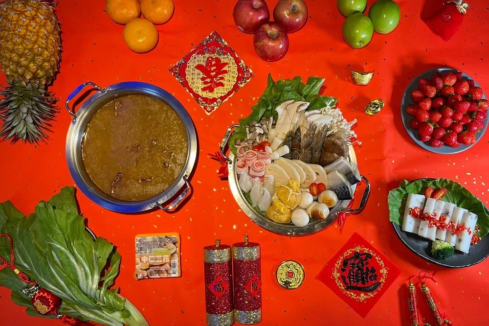 「麻油花雕雞鍋」過年快閃登場！天外天餐飲集團限時三天送紅包、招財限定食材