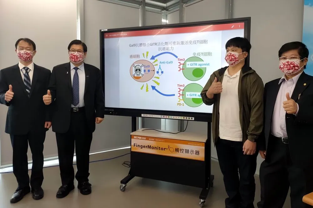 中國醫大國際團隊癌症免疫療法研究成果登上國際期刊