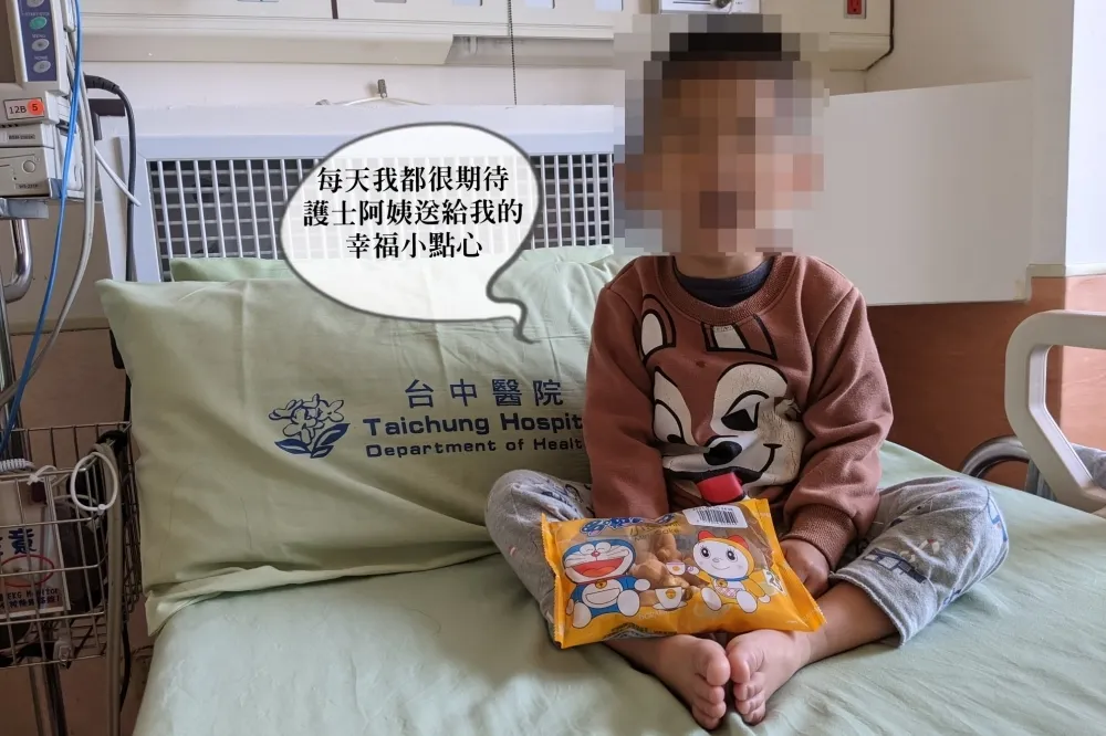 和5歲兒確診住院36天　爆哭台中媽寫信感謝醫護細心照料