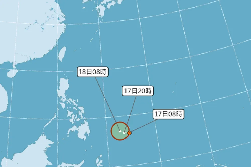 牛年第一颱「杜鵑」將形成　氣象局：為台灣帶來水氣
