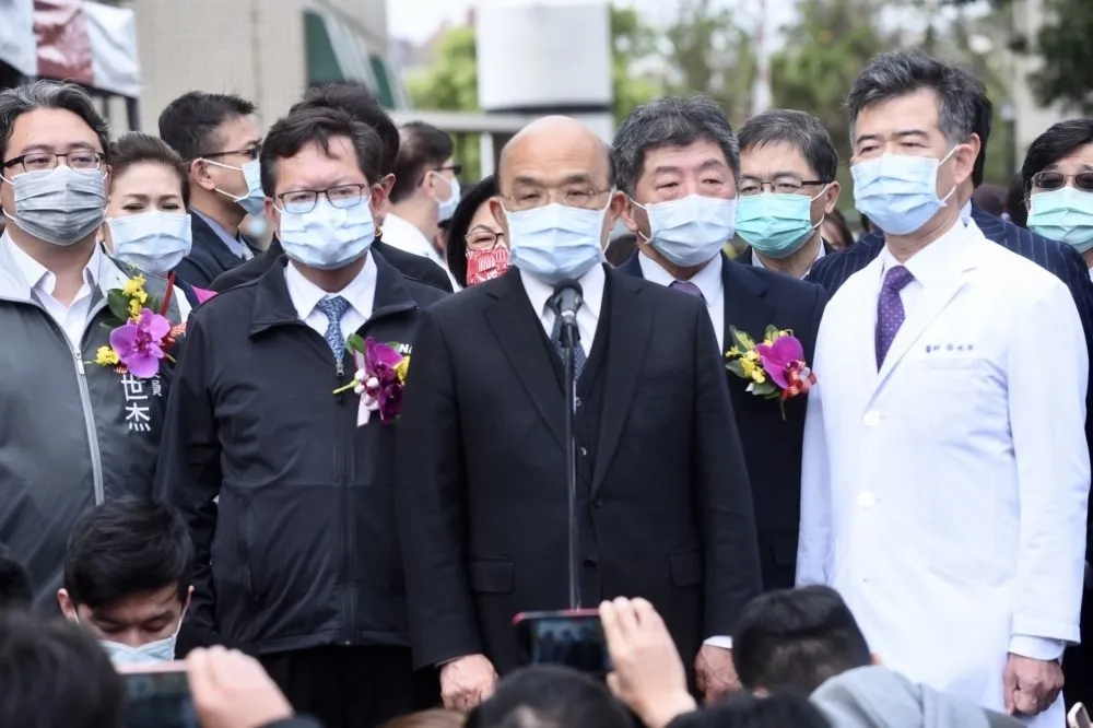 馬曉光批陳時中信口雌黃　蘇貞昌：政治口水不必無中生有