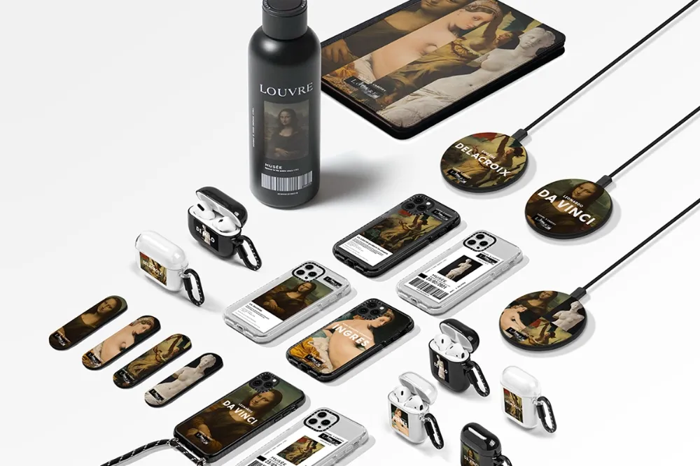 獲得優先購買資格！CASETiFY 聯名羅浮宮推出 iPhone 手機殼、AirPods 保護殼等 3C 周邊商品