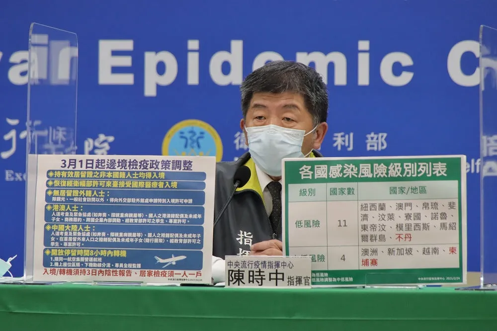 重啟國門　3/1起外籍人士來台及轉機作業鬆綁