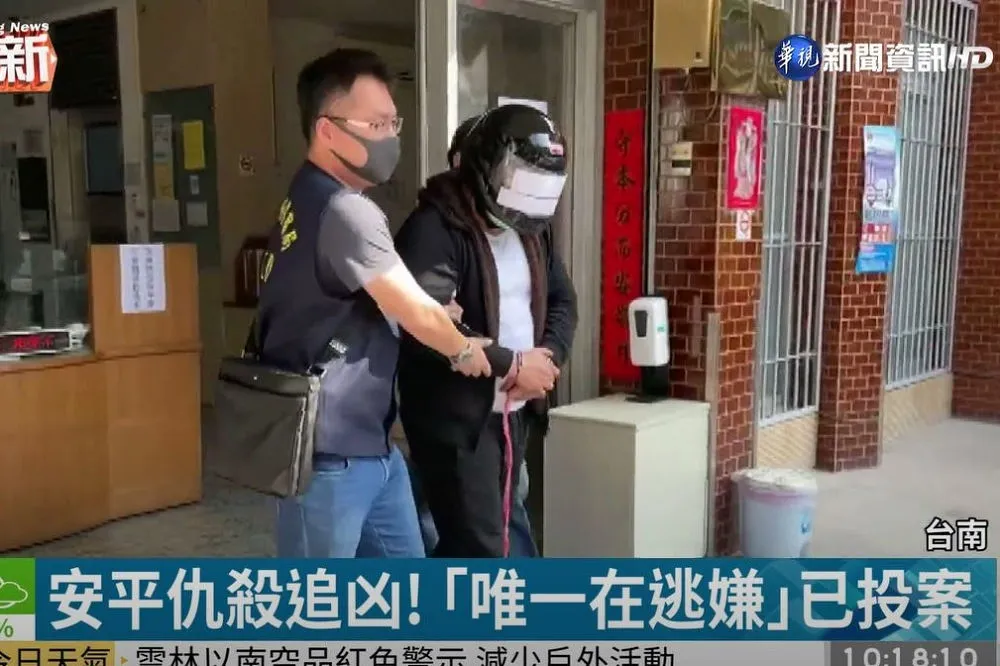 「安平停車場命案」唯一在逃嫌犯投案　7嫌捉拿完畢