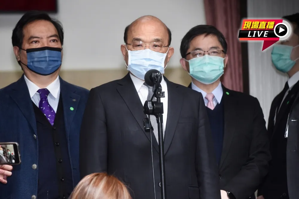 【直播】蘇貞昌立院報告備詢　08:50會前受訪
