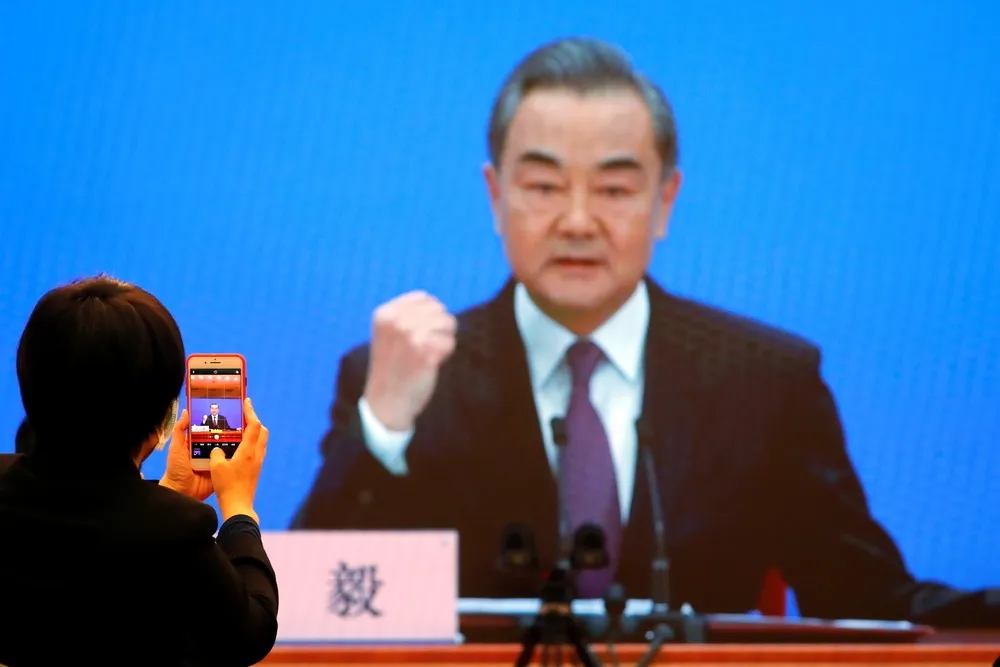 「提醒」拜登政府別越界　王毅：中國在台灣議題不妥協、不退讓