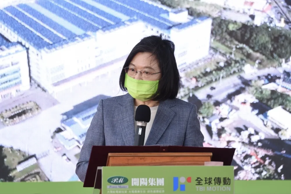 福島核災十周年　蔡英文：核四絕不是選項
