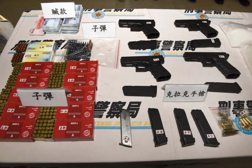 新北市刑大天花板翻出槍毒　警政署致歉：贓證物管理未落實