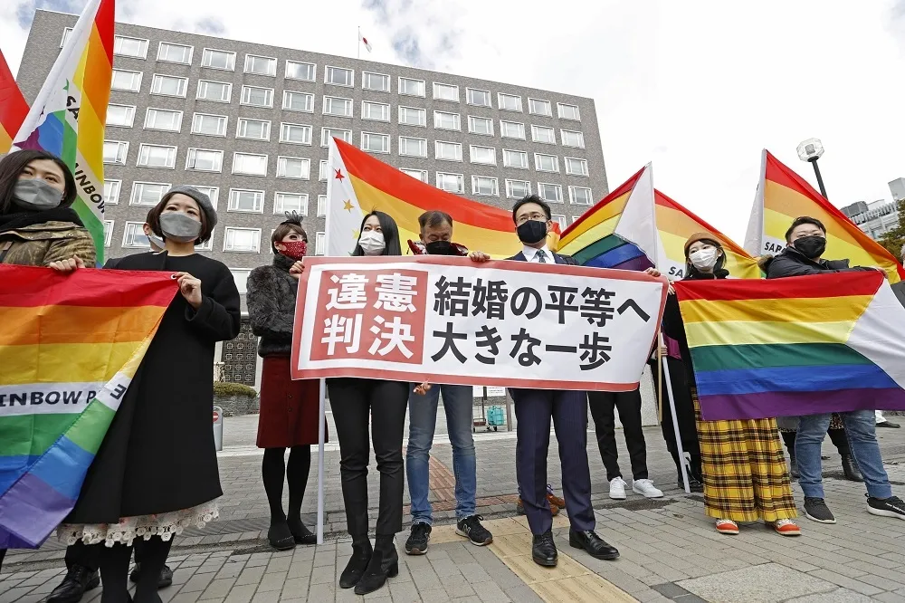 日本札幌法院首度歷史性判決　「不承認同婚」違憲
