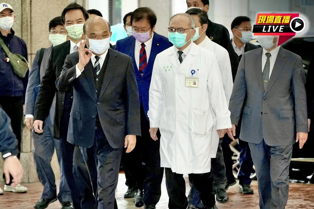 【直播】AZ疫苗今起開打！　蘇貞昌挨「全台第一針」