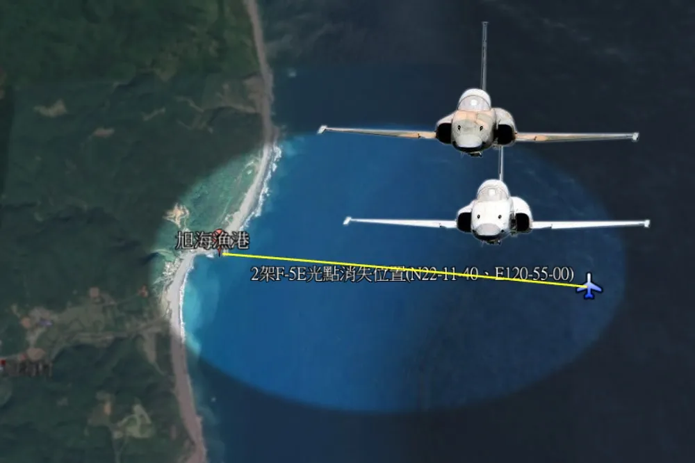 台東志航基地令F-5系列戰機全面停飛　2跳傘飛官身分曝光