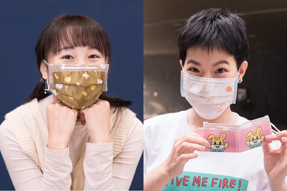 萌系必收！Pinkoi 邀人氣插畫 noii noii、右手超人推出獨家聯名口罩