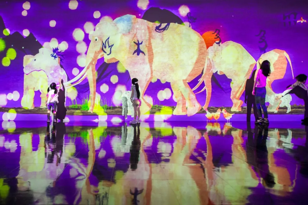 光影互動展 teamLab 再度登台！ 700 坪 X 九大展區士林科教館盛大開展