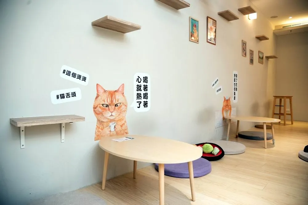 《貓咪看家》正夯　上誼文化在貓主題餐廳展示書中情境