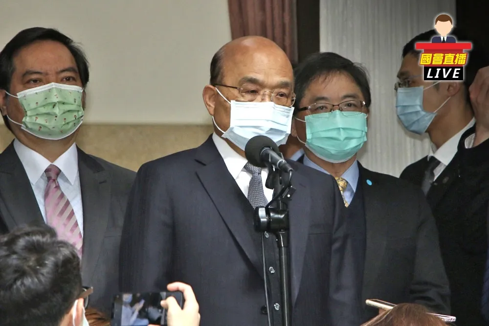 【國會直播】蘇貞昌3/26立院報告備詢　會前記者聯訪