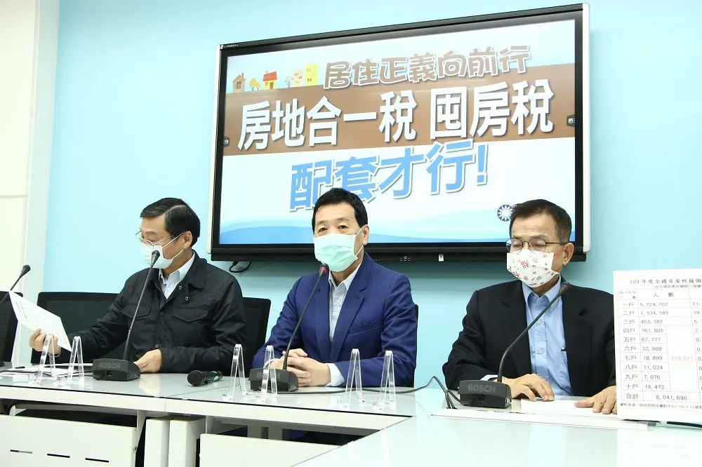 【支持打炒房】點名財政部「不敢碰」　國民黨團：應推囤房稅才不會做一半