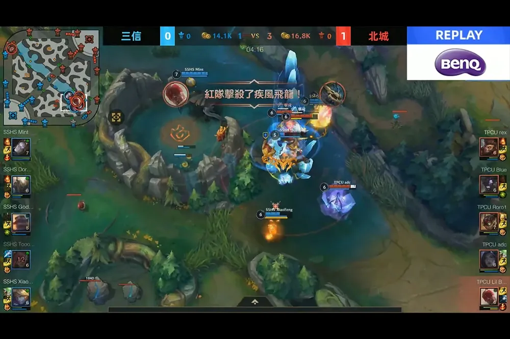 《激鬥校園》春季賽W1D2賽後訪問：北城蒼鷹擊敗三信戰鷹　ADC：維持狀態連勝下去！