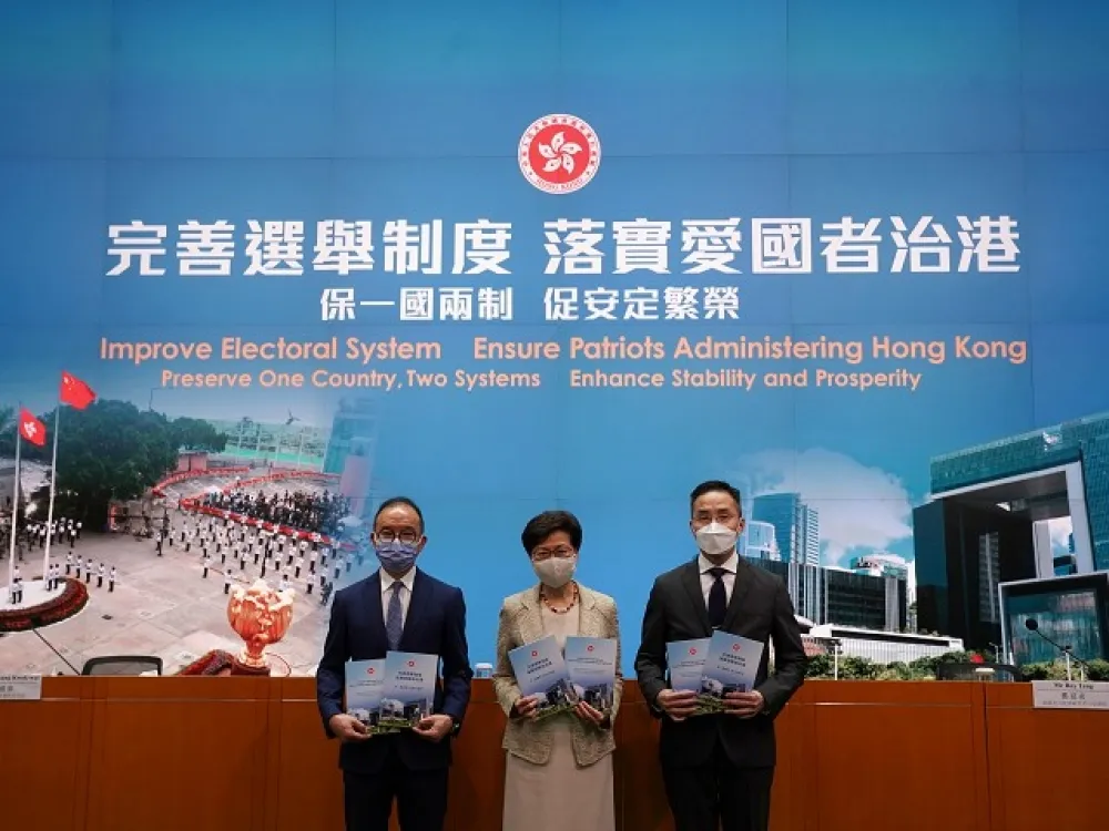 北京大幅修改基本附件法掐緊香港選舉　英國：違反中英聯合聲明