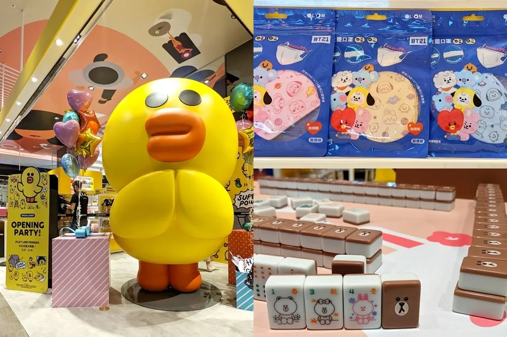 【有片】2.5 公尺巨大莎莉現身！「PLAY LINE FRIENDS 台北店」登陸信義新光 A11　超值福袋限量發售