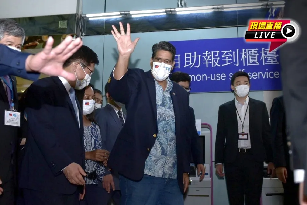 【直播】台灣帛琉旅遊泡泡出航　陳時中、林佳龍視察
