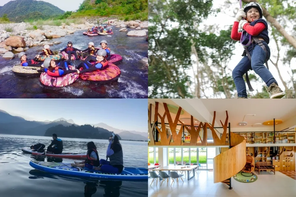 兒童連假這樣玩！山谷漂漂河、親子SUP、農場體驗　全台六大親子旅遊路線、住宿推薦