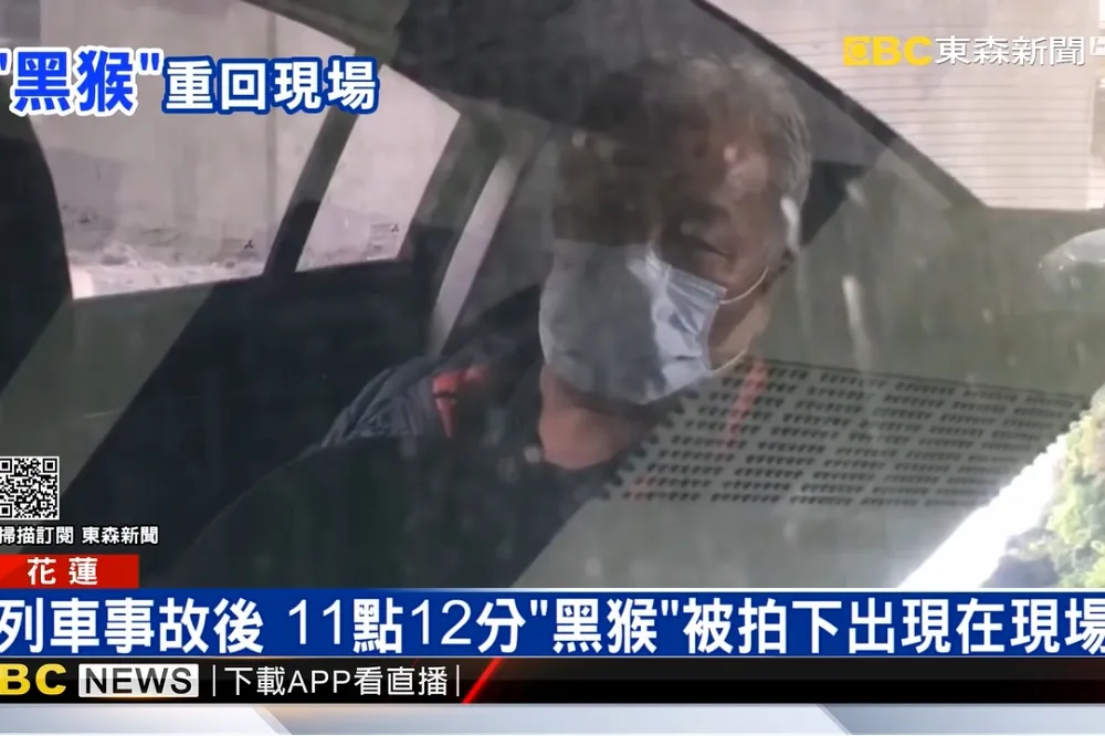 【台鐵出軌Day6】李義祥第一時間打給他　「黑猴」被帶回事故現場調查