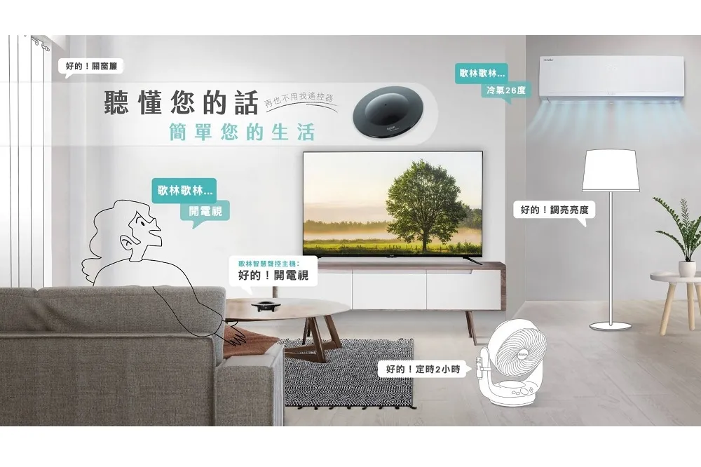 2021台北世貿家電展　歌林好康最有禮　智慧家電給您「動口不動手」科技新體驗
