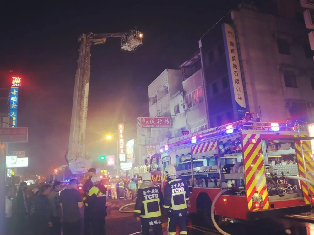 台中暗夜惡火噬民宅　3童命喪火場
