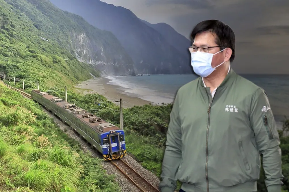 【交長最終日】搭首班車經太魯閣號事故現場　林佳龍：如釋重負