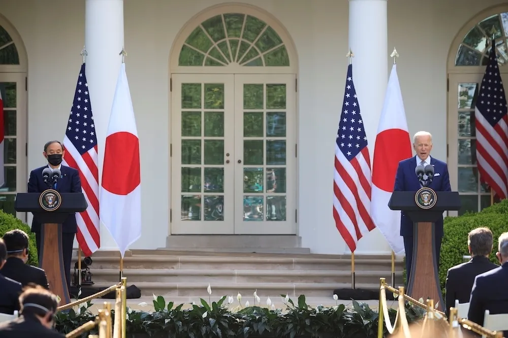 評析日相菅義偉在美日峰會前的壓力環境