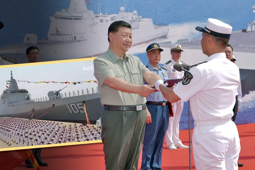 解放軍「海南」等3艦正式服役　中國囂張大外宣「攻台利器」