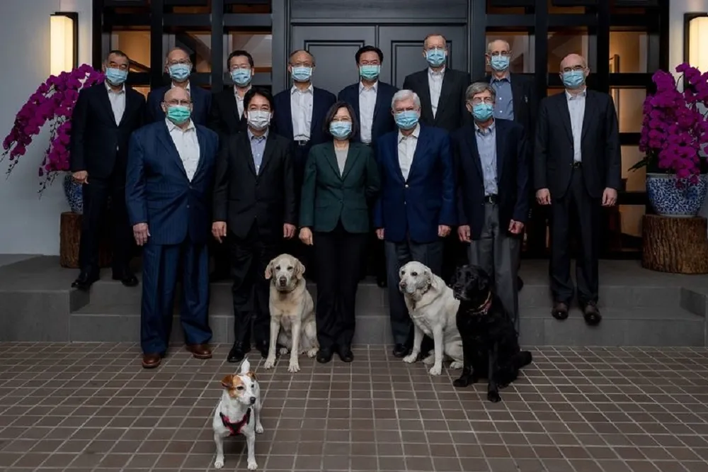 【馬屁文化？】搜救名犬樂樂進官邸　蔡英文臉書澄清：依法領養無須扭曲