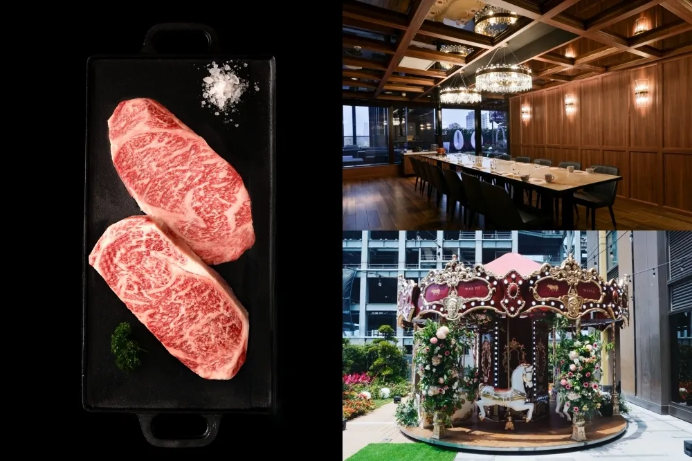 【完整菜單】頂級燒肉新選擇！樂軒和牛進駐高雄萬豪酒店　千萬包廂、空中旋轉木馬打造奢華娛樂新體驗