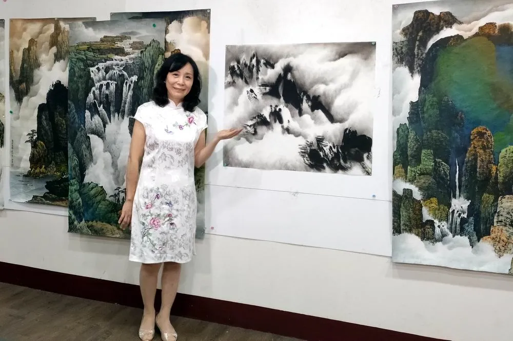 一展雙響　廖涵茵首次創作個展於豐原太平同步開展