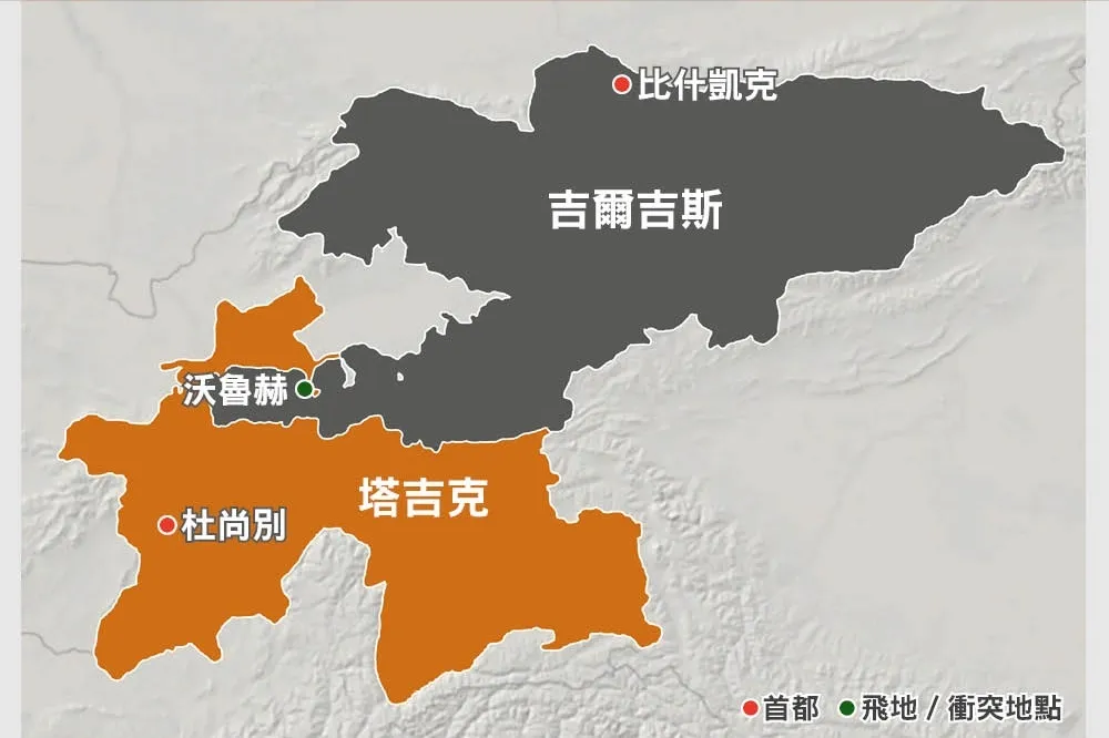 【水資源爭奪】吉爾吉斯與塔吉克邊境衝突致31死　俄羅斯出面籲停火