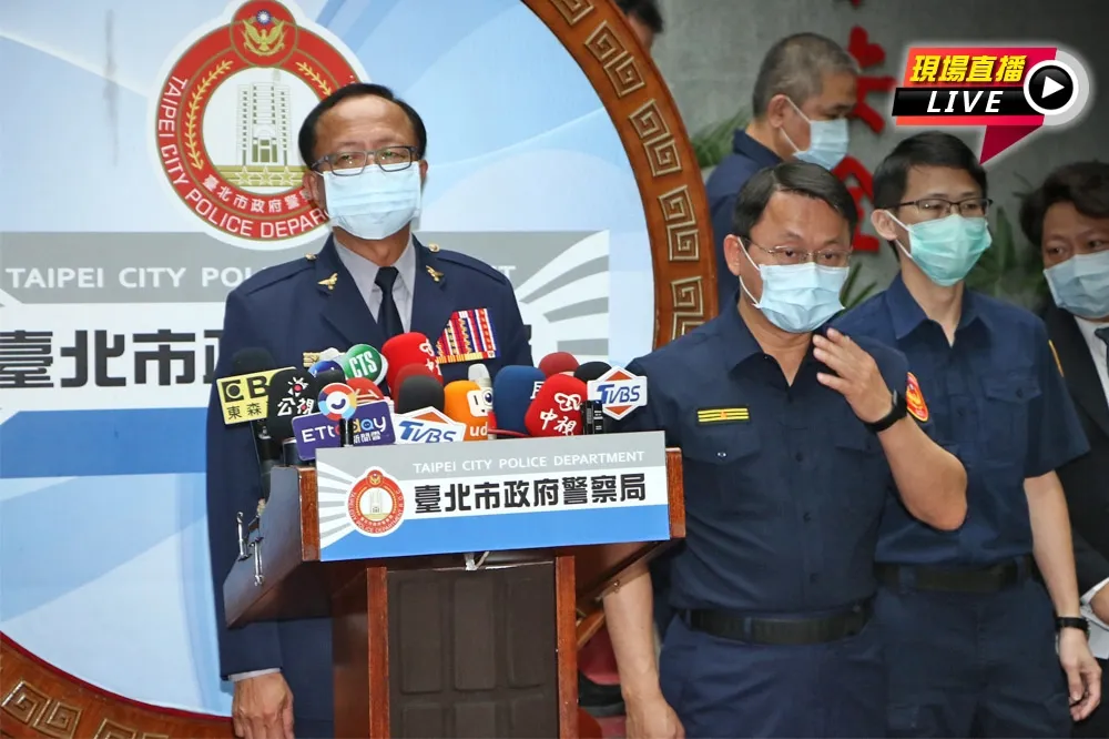 【直播】黑衣人砸派出所　北市警察局15:00公布還原監視影帶