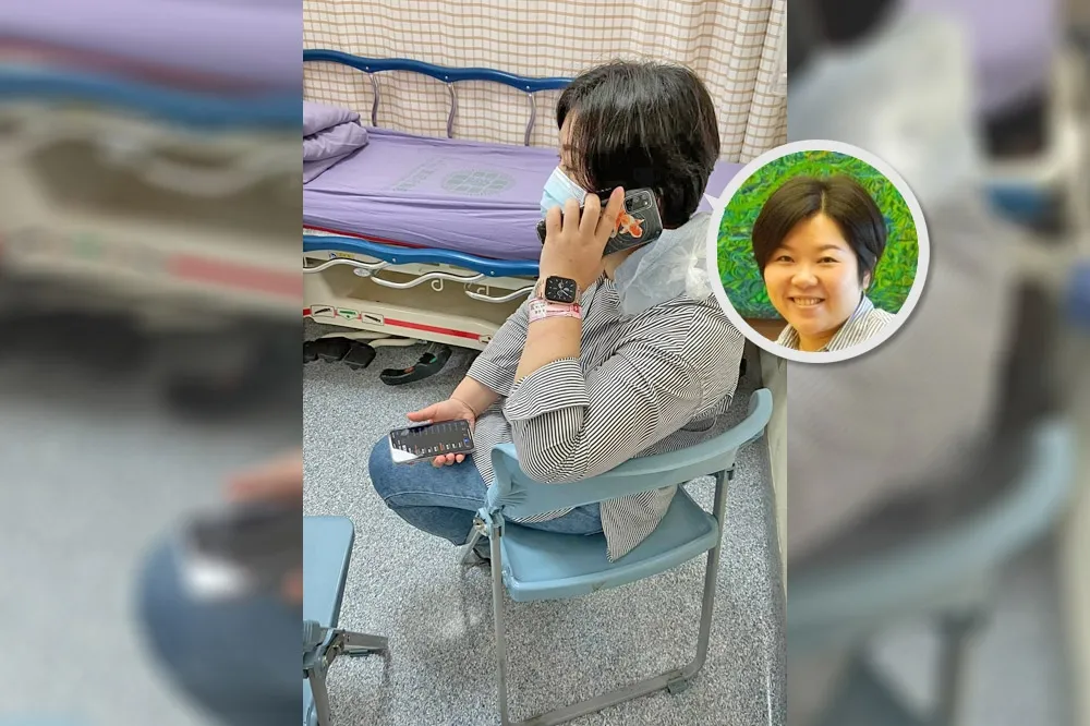 標哥女兒跑攤被車撞！中市副議長顏莉敏頭胸挫傷