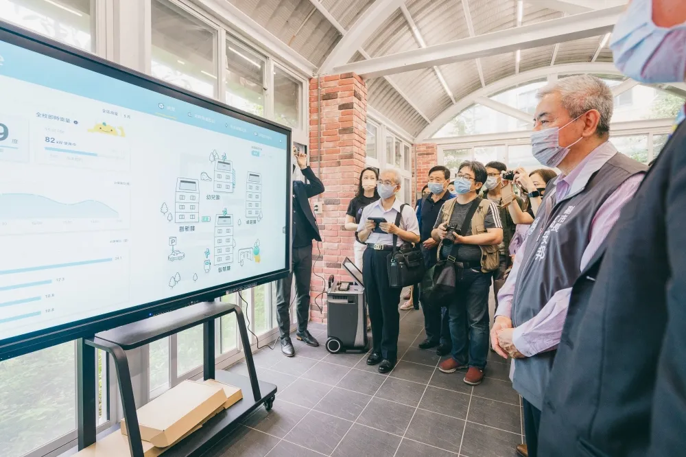聯齊科技以AI分析用電數據　在桃園打造全台首間校園虛擬電廠