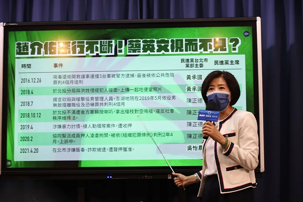 【影片】藍營砲轟民進黨黑金　王育敏嗆：無能、昏庸